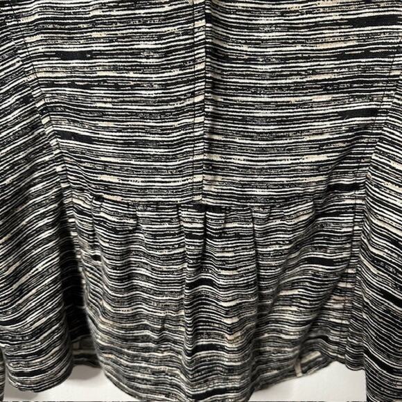 Loft Linen Marbled Blazer Jacket with Buttons Women's Size 10 - Picture 5 of 7